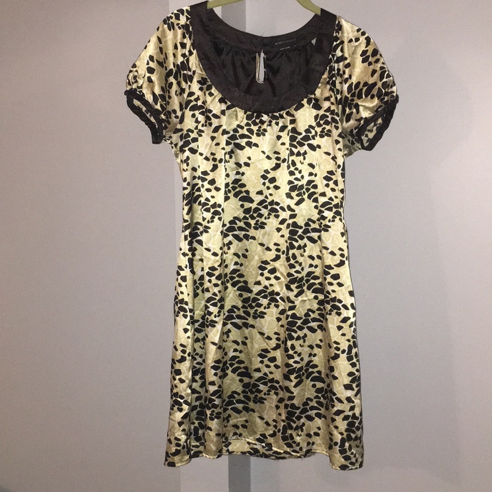 BCBG maxazria silk shift dress